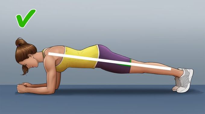 Tập plank đúng cách