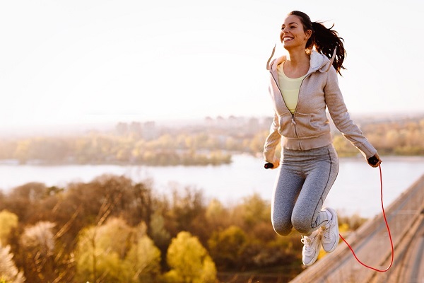 Nhảy dây giúp giải tỏa stress