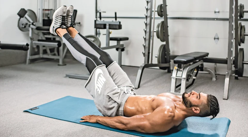 Weighted Leg Raise