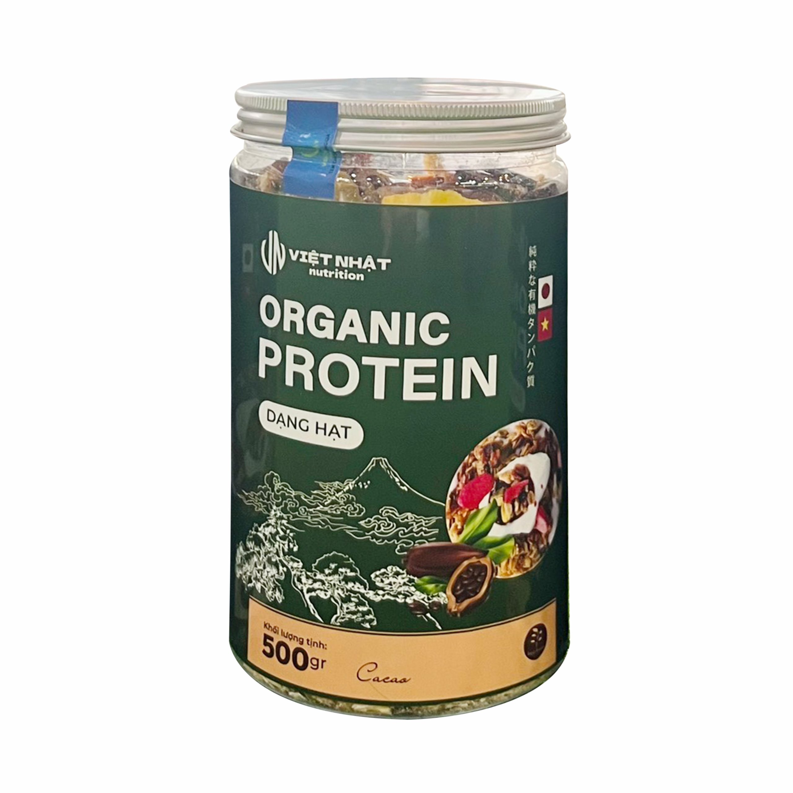 hat-ngu-coc-vi-cacao Hạt Ngũ Cốc Organic Protein Việt Nhật Vị Cacao
